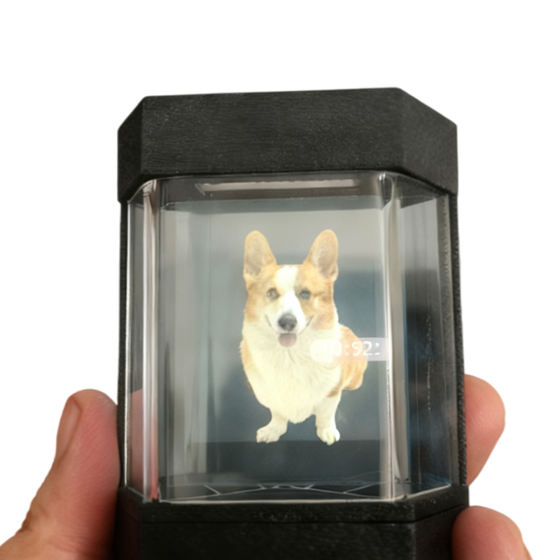 ForeverMiss 3D Holographic Memorial Keepsake | Custom Pet/Human Hologram Gift （Let longing leave its mark, let love never end.）