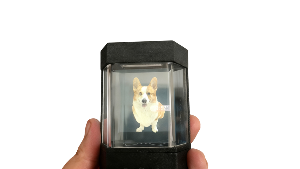 ForeverMiss 3D Holographic Memorial Keepsake | Custom Pet/Human Hologram Gift （Let longing leave its mark, let love never end.）