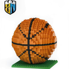 3D Basketball Model Building Blocks –DIY Creative Gift for Hoops Fans(600 PCS+)